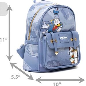 WALT DISNEY WONDAPOP DONALD DUCK MINI BACKPACK HUEY LOUIE DEWEY NEW NWT